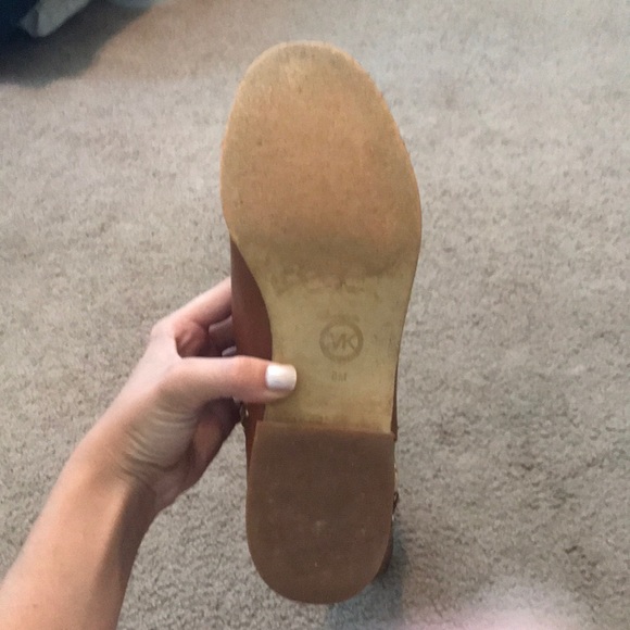 Michael Kors Riding Boots Tan Brown - Picture 2 of 6